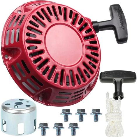 GX160 Starter Complete Engine GX200 GX120, GX 160, 4HP, 5.5HP, 6.5HP: Lawn Mower Water Pump Motor Replacement, 28400-ZE1-003ZF (1/5)
