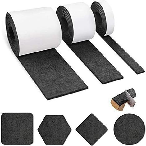 zum Schutz von Möbeln und zur Geräuschdämpfung 3er Packung