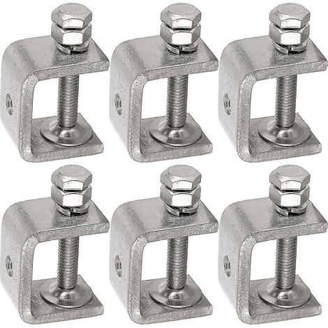 Serre-joints en C de 30 mm pour le travail du bois, 30 mm, acier inoxydable, pour le métal, la menuiserie, pour une utilisation pratique dans l'entretien et la réparation.-AquaForge (1/5)