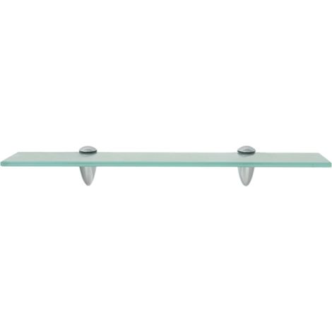 vidaXL Mensola Galleggiante in Vetro 50x10 cm 8 mm