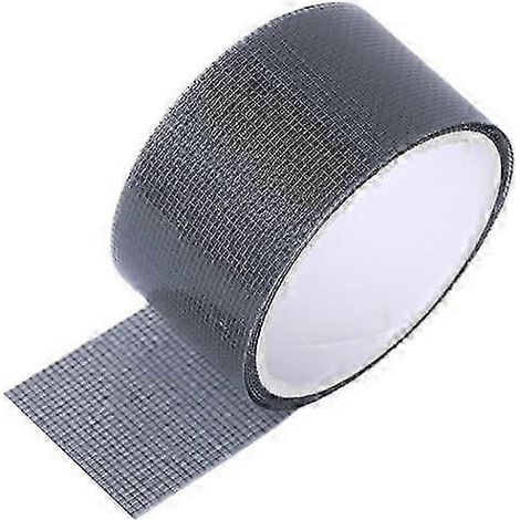 Cinta reparadora para mallas de ventanas, adhesivo fuerte, extralarga y ancha, adecuada para reparar mallas de fibra de vidrio, kit de reparación de mallas - calidad superior. (1/4)