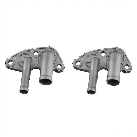 Raccord de durite PVC en alliage de zinc 11821AA660, jeu de 2 pièces, connecteur robuste pour système PCV, couleur métal, compatible remplacement direct. (1/5)