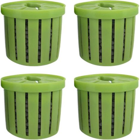 Pot de fleurs pour aquarium - lot de 4 pots de fleurs (1/5)