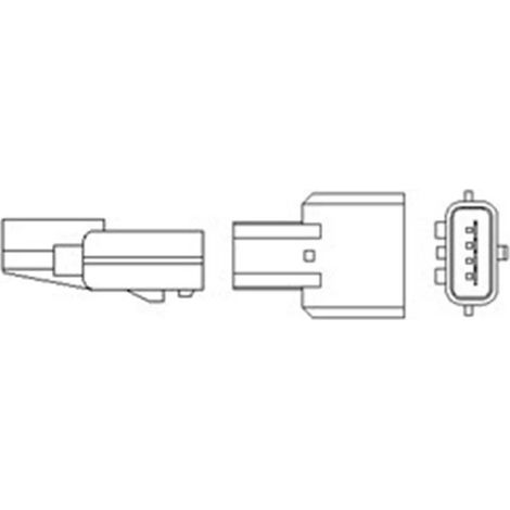 Sonde lambda Magneti Marelli 466016355104 DACIA 8200437489 8200760489