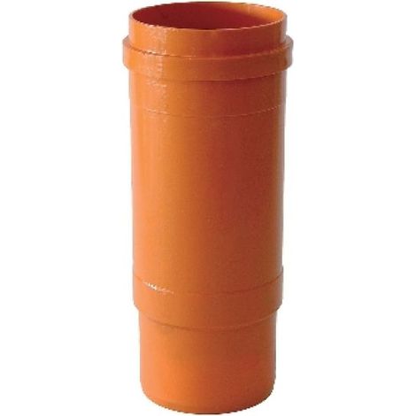 GIUNTO DI DILATAZIONE IN PVC ROSSO CON GUARNIZIONE AL LABBRO Diam. 125
