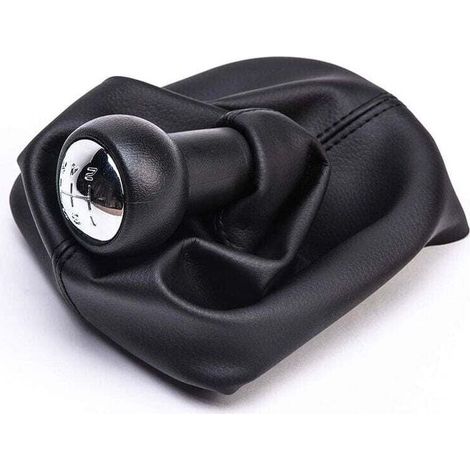 Pommeau Levier Vitesse 5 Rapports Couvercle Protection Poussière Compatible 207 307 308 (1/4)