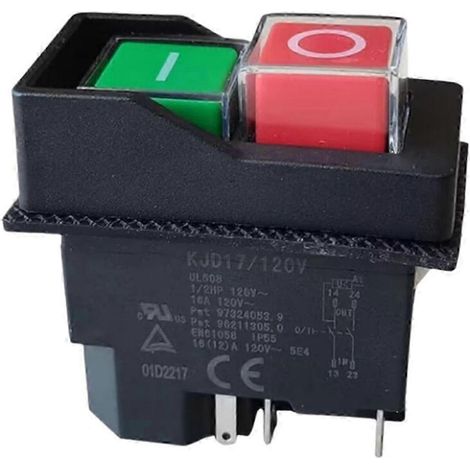 Interrupteurs électromagnétiques robustes 120 V pour perceuses à colonne - Interrupteurs de puissance électromagnétiques haute performance 120 V (1/5)