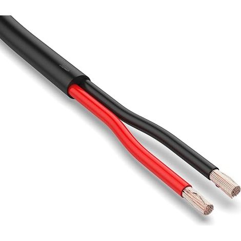 5 m 2 x 2.5 mm² 2 x 2.5 mm² round cable 2 wires FLRYY electric cable for car trailer