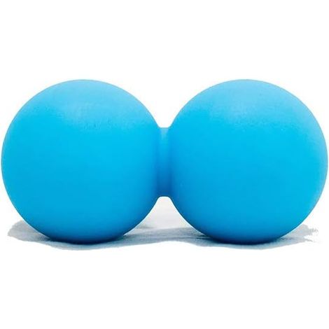 Balle de massage en forme de cacahuète, double balle de lacrosse pour améliorer la mobilité et soulager les points de tension, outil de relâchement myofascial, rouleau de massage pour le dos-AquaForge