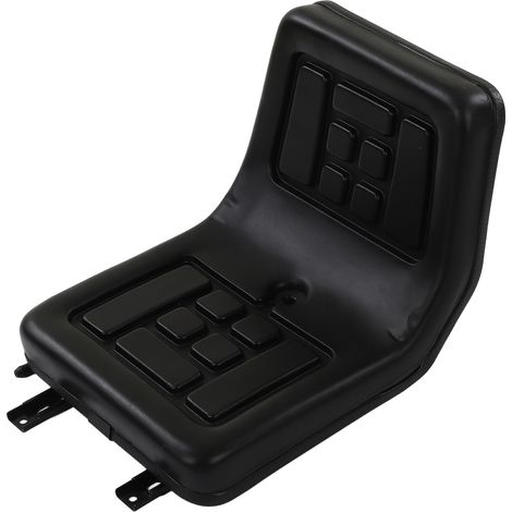 Siège Tracteur Ergonomique, Cuir PU Résistant à l’Usure, Robustesse pour Chariot Élévateur et Excavatrice, Véhicule de Travaux Publics (1/5)