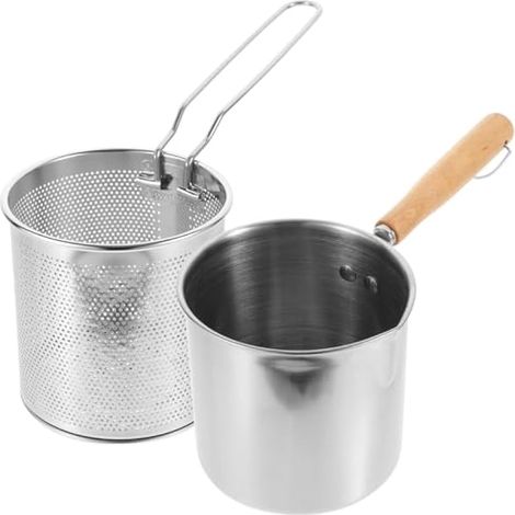 Mini poêle à friteuse antiadhésive pour un panier à frire Tempura (1/5)