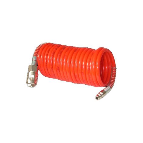 Tuyau spiral Lacmé polyamide 6x8mm longueur 5m pression max 10bar en blister