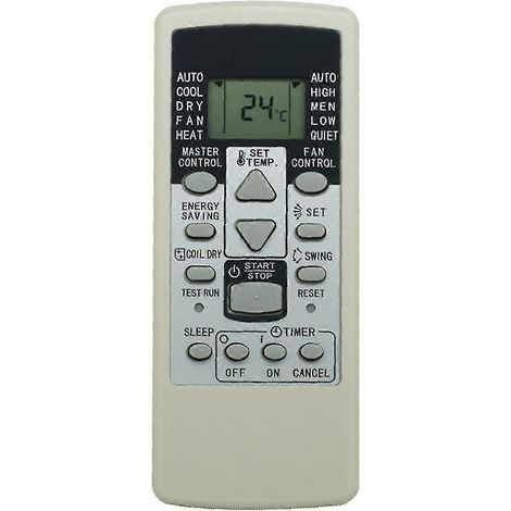 Contrôleur de climatiseur de remplacement pour Fujitsu General AR-RCD1C AR-RCD1E (1/5)
