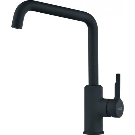 Franke Urban. Tipo di beccuccio: Standard, Colore del prodotto: Nero, Controllo del flusso d'acqua: Leva sanitaria. Altezza sopra la superficie di fissaggio (max): 30,8 cm, Distanza ... - 115.0627.524 (1/3)