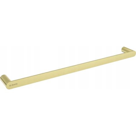 Deante Rund Handtuchhalter Wandmontage gebürstetes Gold 62,8 cm