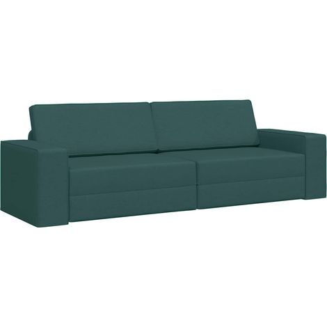 Maison Exclusive - Schlafsofa Dunkelgrün 245 x 78 x 77 cm Stoff