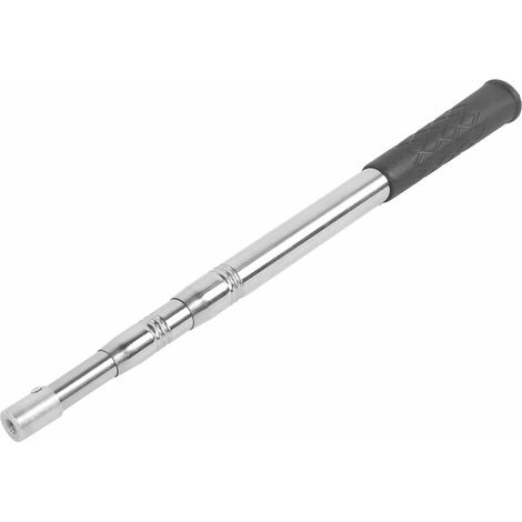 Manche de Filet de Pêche Télescopique 3 Sections en Acier Inox Épaissi pour Débarquement (1/5)