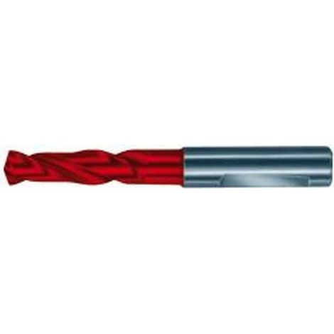 Broca helicoidal carburo monobloque, SuperLine 3 x D, tipo RT 100 U, DIN 6537, mango (DIN) cilíndrico, 6535-HE, superficie FIRE, Ø m7 : 8,70 mm