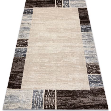Teppich SOFT 6460 T70 13 weiß / creme beige 80x150 cm
