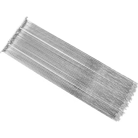 Set di 36 raggi in acciaio zincato color argento (1/5)