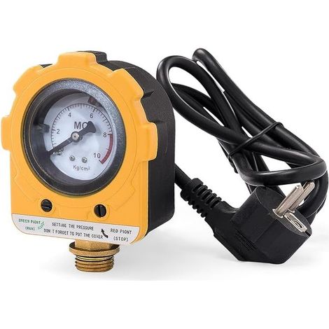 Water Pump Pressure Switch 220V 010 Bar Electronic Switch Adjustable Pressure Switch Unit Water Pump Adjustable Water Pressure Regulator (1/3)