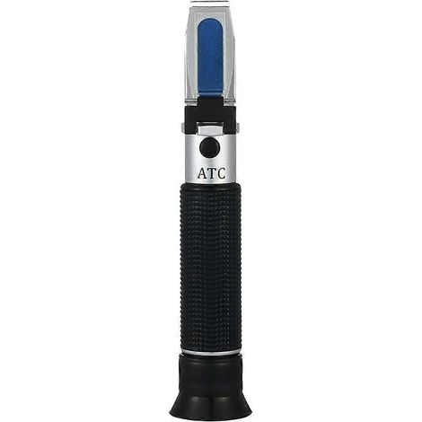 Réfractomètre portable pour alcool (0-80 %) - Instrument de mesure professionnel-20.5X4CM