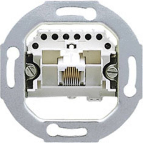 Prise téléphonique RJ45 8 broches JUNG UAE 8 UPO (1/2)