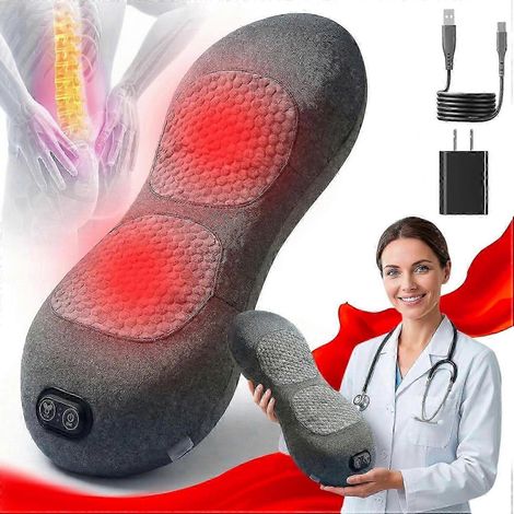 Appareil de massage dorsal Triple Fusion avec étirement vibration et chaleur oreiller lombaire électrique 3 en 1 nouveauté 2026 (1/5)