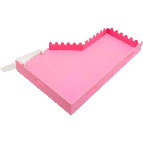 Plateforme d'exercice sécurisée pour hamster, en plastique, avec échelle, pour cage à cochon d'Inde ou chinchilla (type L). (1/5)