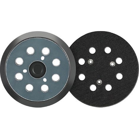 Set of 2 12mm sanding discs for Makita, 8-hole sanding discsHigh quality, the ideal choice for families. (1/5)