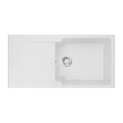 Fregadero de cocina Sintético rectangular 1 Senos MEPAMSA KITE 10 (1/2)