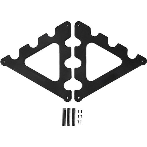 Support pour haltères multifonctionnel à 3/5 niveaux, robuste et idéal pour un usage domestique. (1/5)