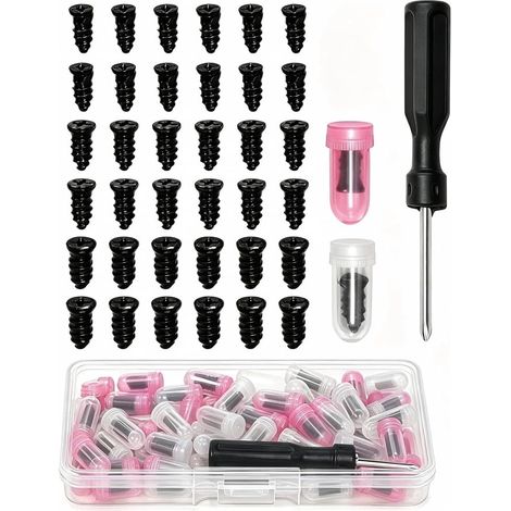 Kit Réparation Pneu 51 Pièces, 25 Grandes, 25 Petites avec Tournevis (1/5)