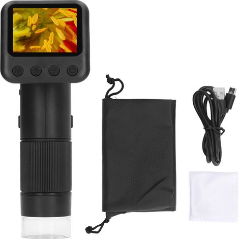 Microscope numérique portable 400X-800X 720P avec écran, caméra de poche pour école et travail (1/5)