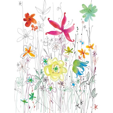 Komar – Papier peint panoramique XXL2-022 184 x 248 cm – Intissé résistant – Motifs paysages et abstraits – Effet immersif pour décoration moderne - JOLI 184 X (1/4)