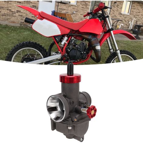 Le carburateur PE28 de 28 mm convient aux moteurs Keihin Honda CR80, CR80RB, CR85, CR85R, Kawasaki KSR 110, KX80 et KX100 (404-060). (1/5)