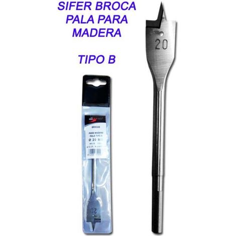 SIFER sifer broca de pala para madera 35        tipo b , sifer broca de pala para madera 35        tipo b