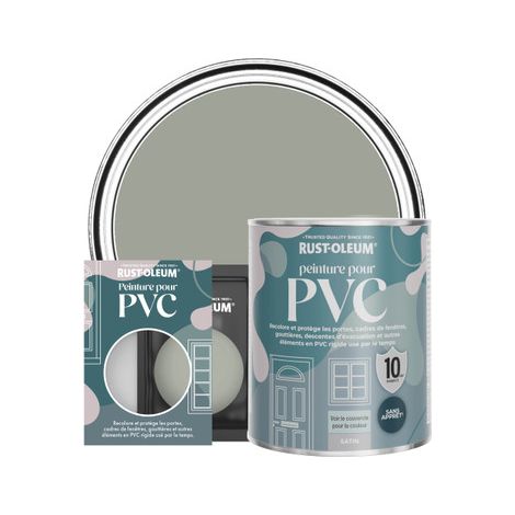 Peinture pour PVC, Finition Satinée - Feuille de Thé (1/2)