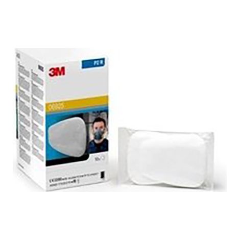 3M – Masque de protection avec 2 filtres P2 R – Cartouche de rechange pour poussières fines – Utilisation en milieu industriel et agricole
