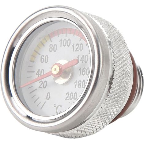 Jauge de Température d'huile de Moto M20 X 1.5 0-200 ℃, Jauge de Température d'huile Moteur (1/5)