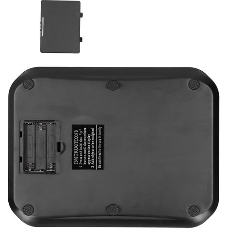 Hochpräzise digitale Waage, tragbare elektronische Küchenwaage, Lebensmittelwaage (5 kg/0,1 g) (1/5)