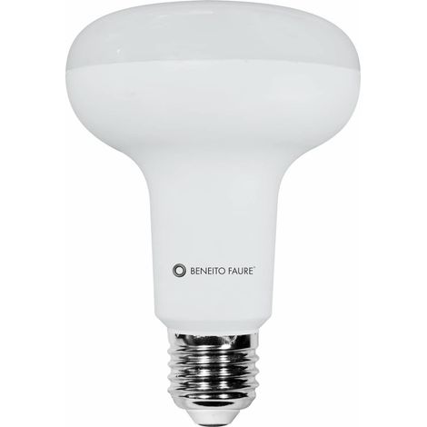 Lampadina LED R90 Beneito & Faure 12W E27 3000K Luce Calda 1100 Lumen fascio 120 gradi Retrofit ad alta efficienza energetica - Beneito & Faure