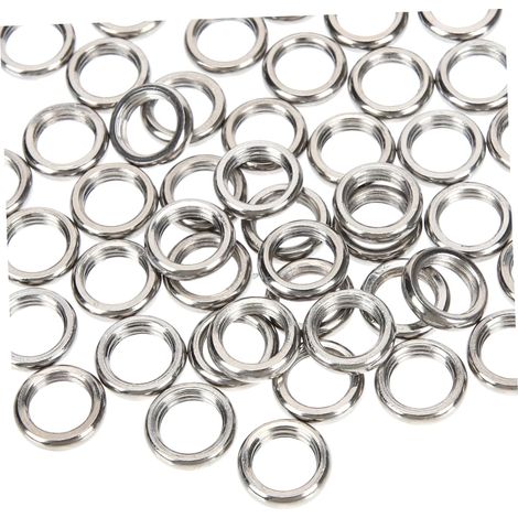 150 anillos de fijación de acero para pantallas de lámparas, collares de repuesto compatibles con bombillas, accesorios de iluminación duraderos.