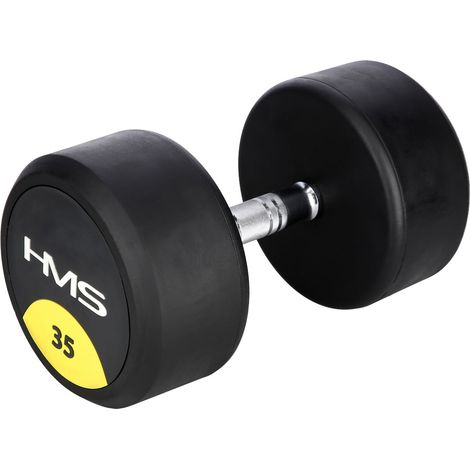 Mancuerna de goma de 35 kg - Equipo de gimnasio para el hogar (1/5)
