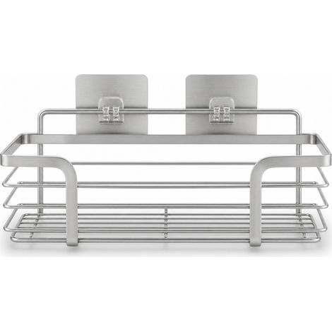 Étagère Murale adhésive en Inox 304 pour Douche 30 cm (1/5)