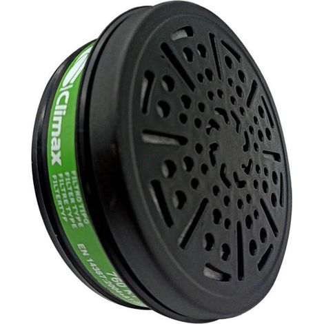 Climax 760 filtre noir pour masque de protection EPI
