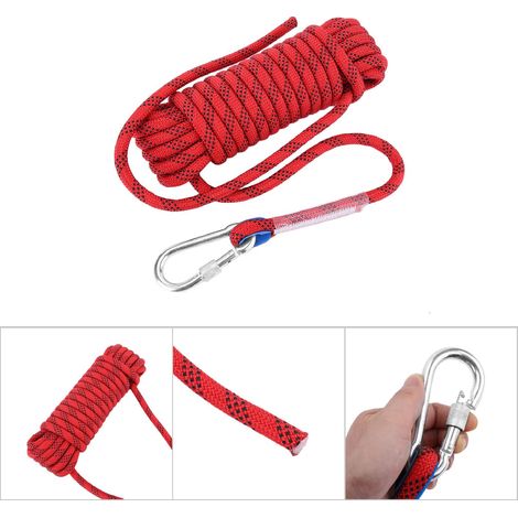 12 mm starkes Paracord-Band für Armbänder und Schlüsselbänder (Rot, 10 Meter) (1/5)