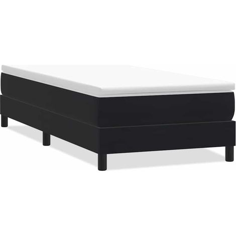 Maison Exclusive - Boxspringbett ohne Matratze Schwarz 100x220 cm