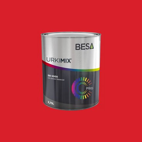 Pot de Peinture Polyuréthane / bi composant Pantone 1795C  Mat - 15kg