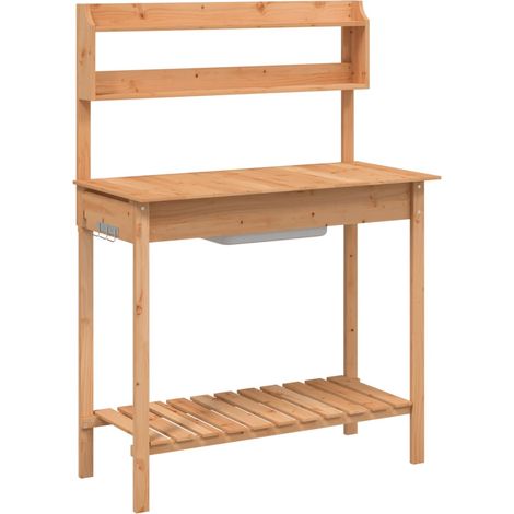 Maison Exclusive - Pflanztisch mit Waschbecken 147,5x44x139,5 cm